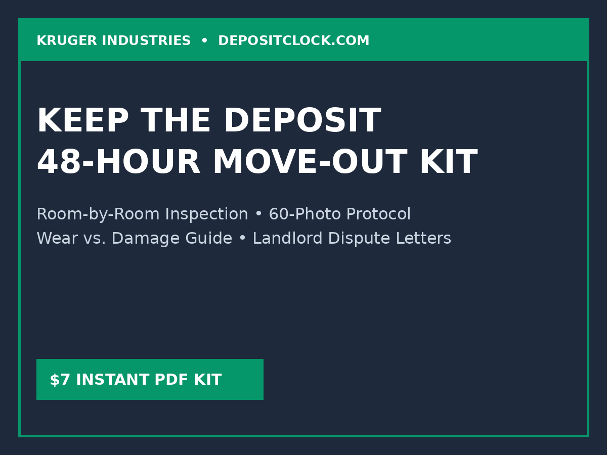 Keep the Deposit Recovery Handbook